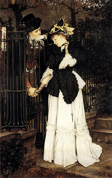 James Joseph Jacques Tissot The Farewell oil painting picture